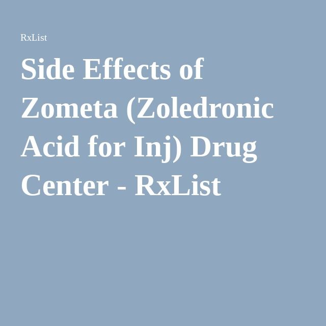 Pin on zometa/side effects