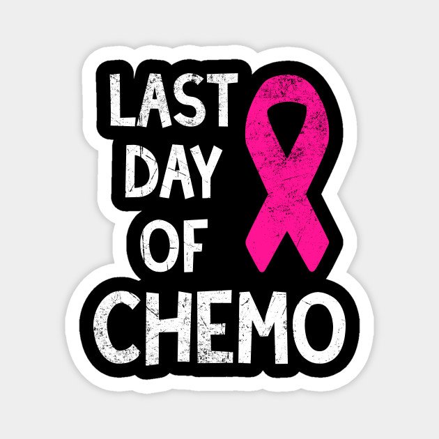Pink Ribbon Last Day Of Chemo